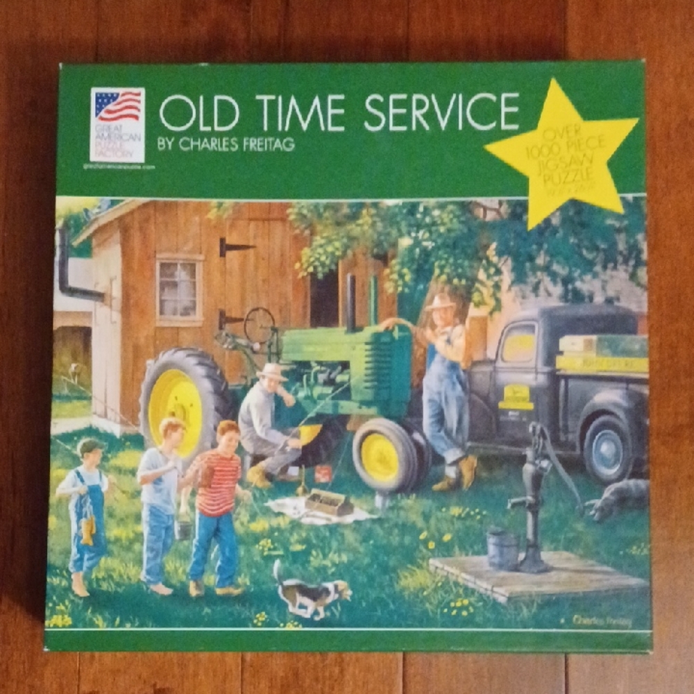 🧩Old Time Service 1000 Piece Puzzle